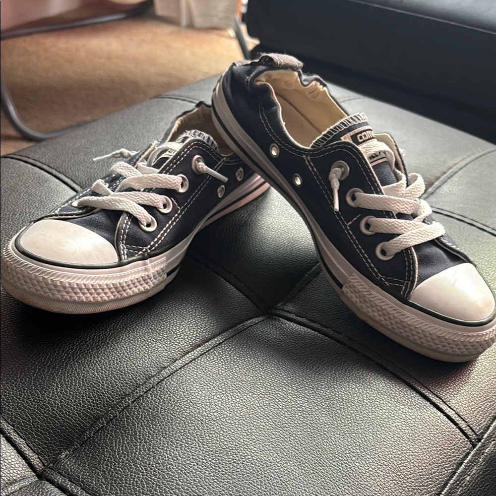 Converse woman’s blue and White Sneakers